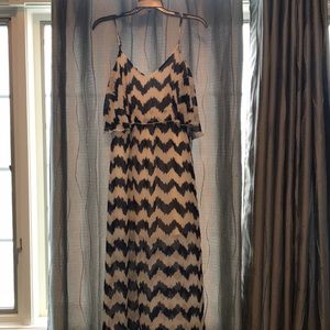 Fun maxi dress. Junior M. Worn once, years ago!